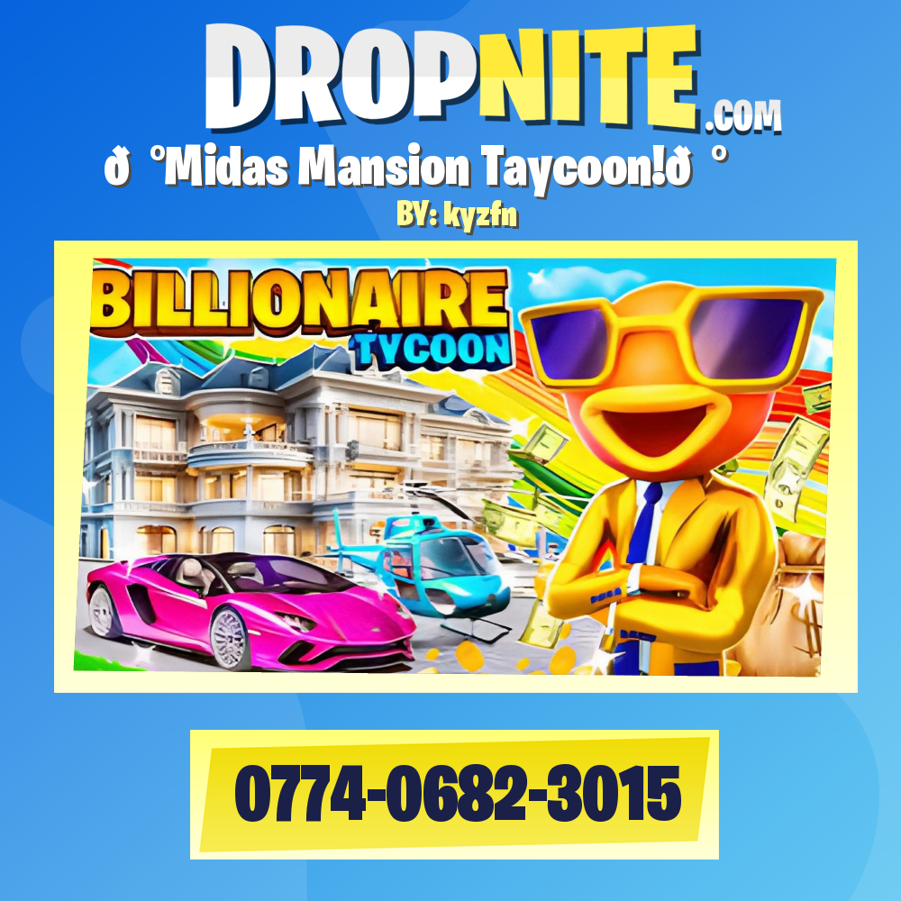 💰Midas Mansion Taycoon!💰