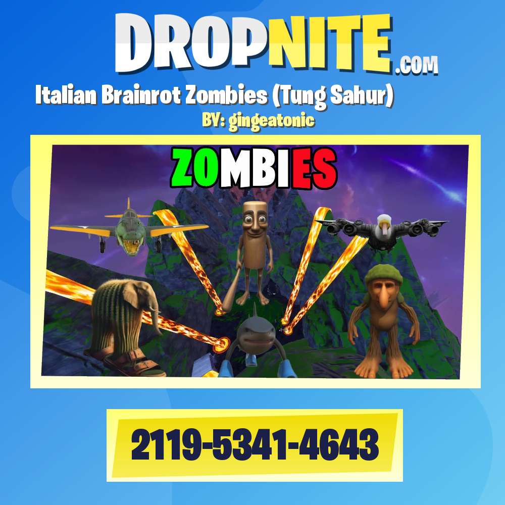 Italian Brainrot Zombies (Tung Sahur)