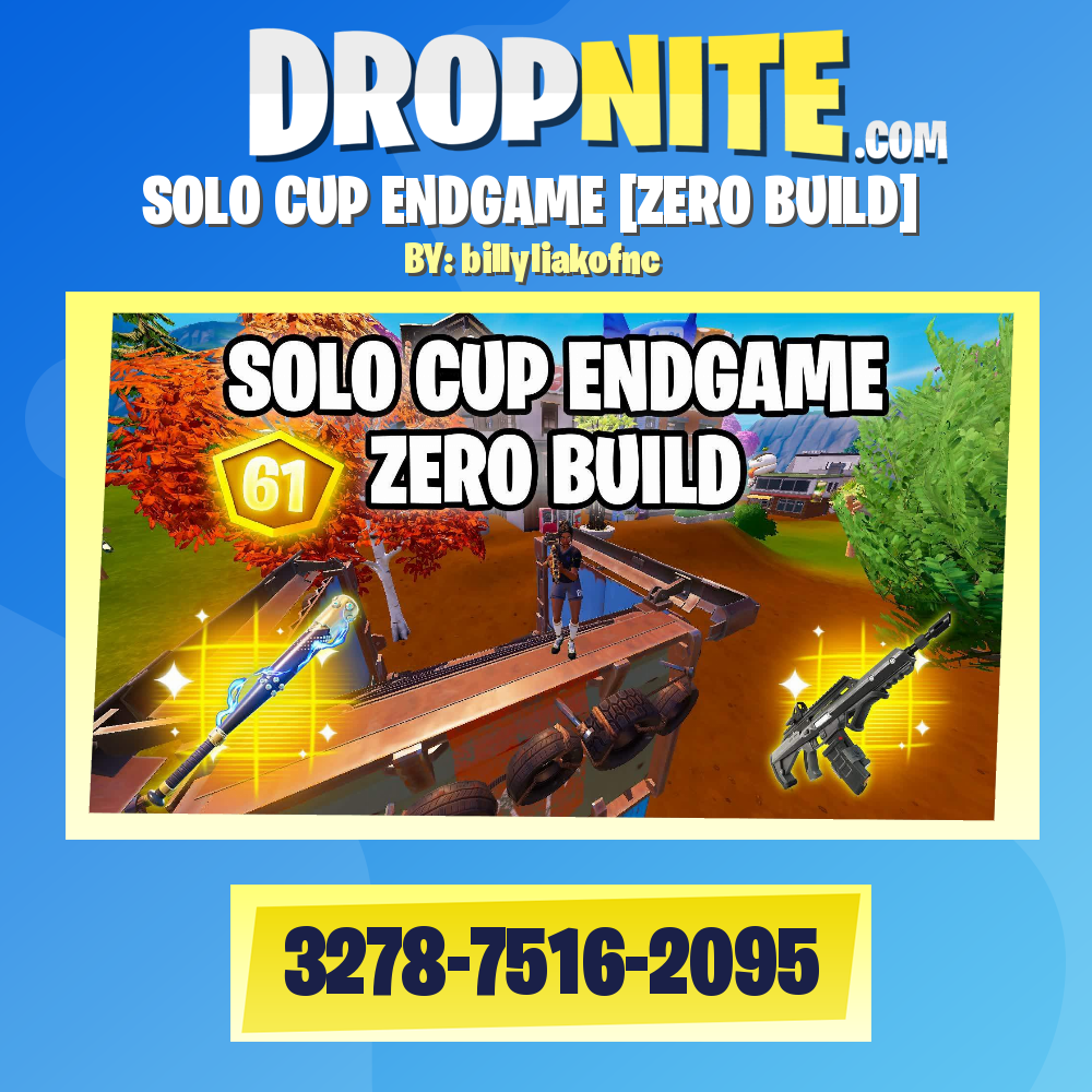 SOLO CUP ENDGAME [ZERO BUILD]