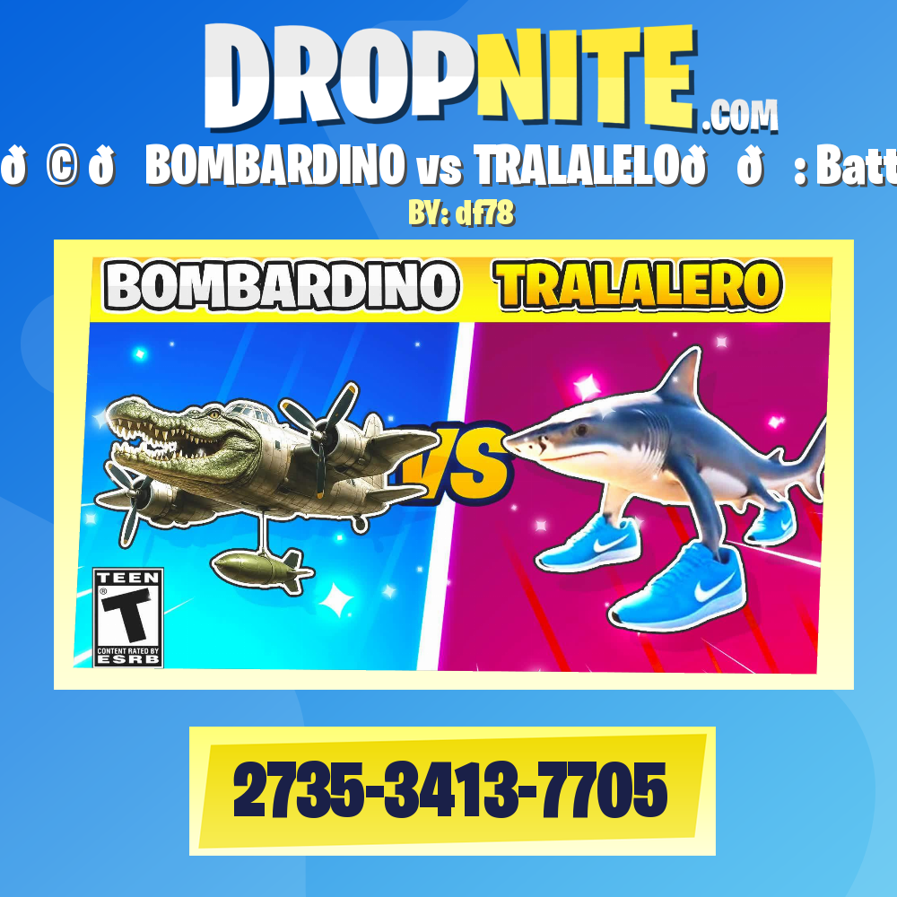 🛩️🐊BOMBARDINO vs TRALALELO🦈👟: Battle