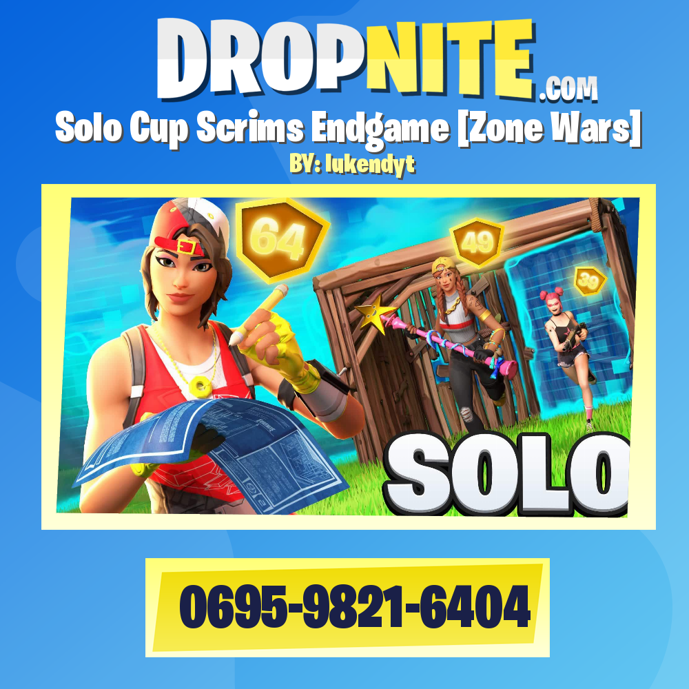 Solo Cup Scrims Endgame [Zone Wars]
