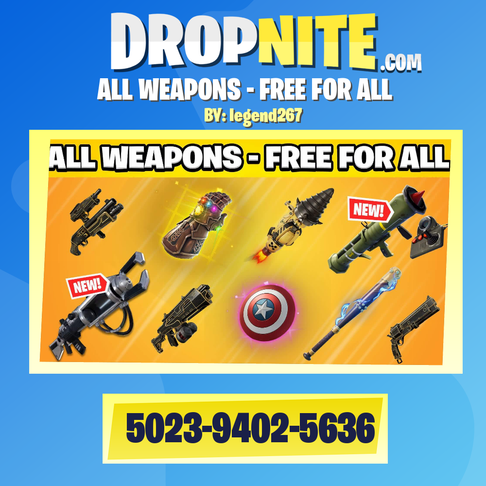 ALL WEAPONS - FREE FOR ALL
