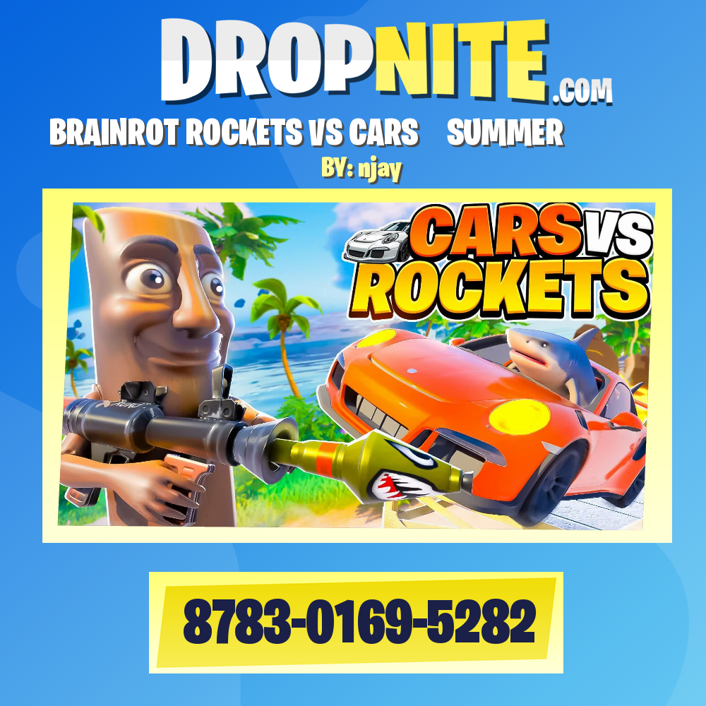 BRAINROT ROCKETS VS CARS ☀️ SUMMER