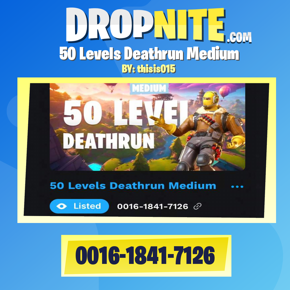 50 Levels Deathrun Medium