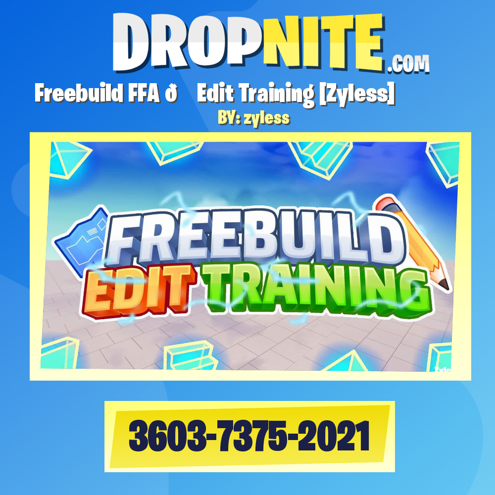 Freebuild FFA 📝 Edit Training [Zyless]