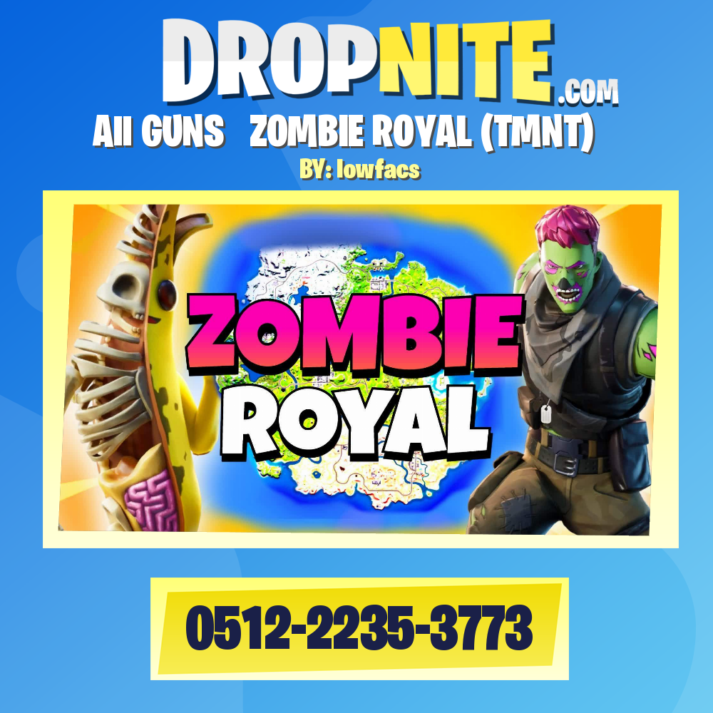 All GUNS ⭐ ZOMBIE ROYAL (TMNT)