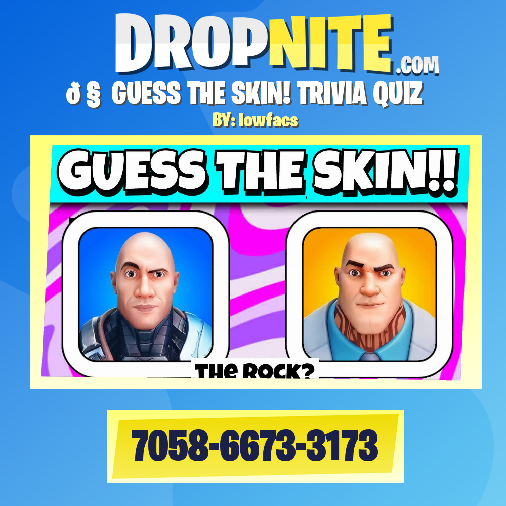 🧠 GUESS THE SKIN! TRIVIA QUIZ