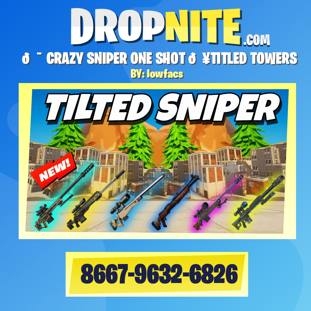 🎯 CRAZY SNIPER ONE SHOT 💥TITLED TOWERS