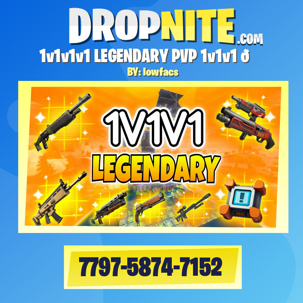 1v1v1v1 LEGENDARY PVP 1v1v1 🏆