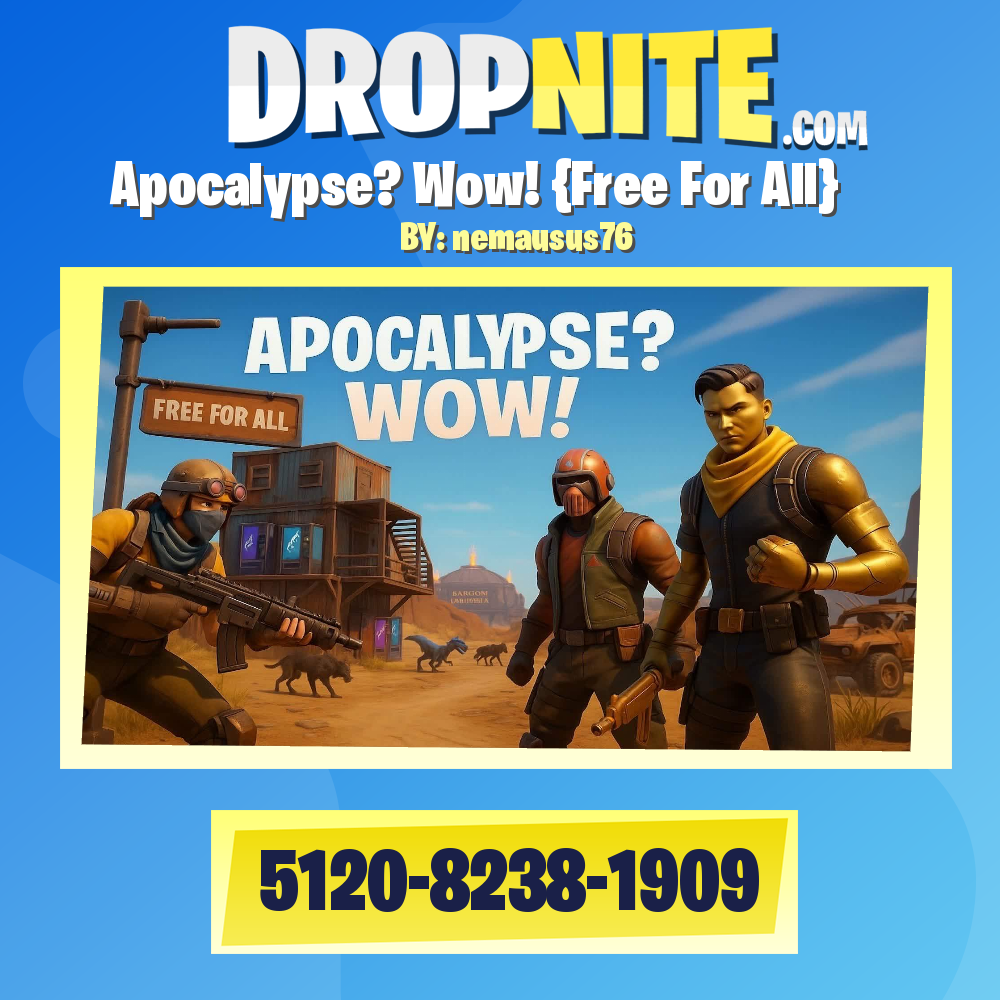 Apocalypse? Wow! {Free For All}