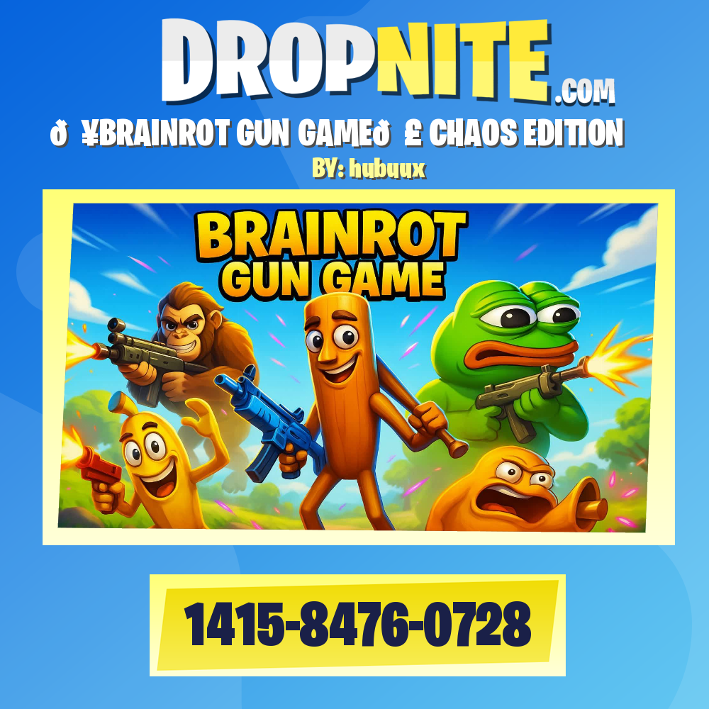 🔥BRAINROT GUN GAME💣 CHAOS EDITION