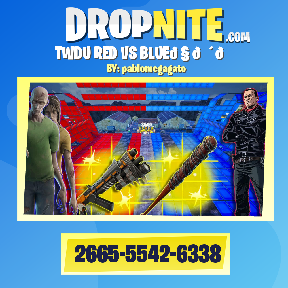 TWDU RED VS BLUE🧟🔴🔵