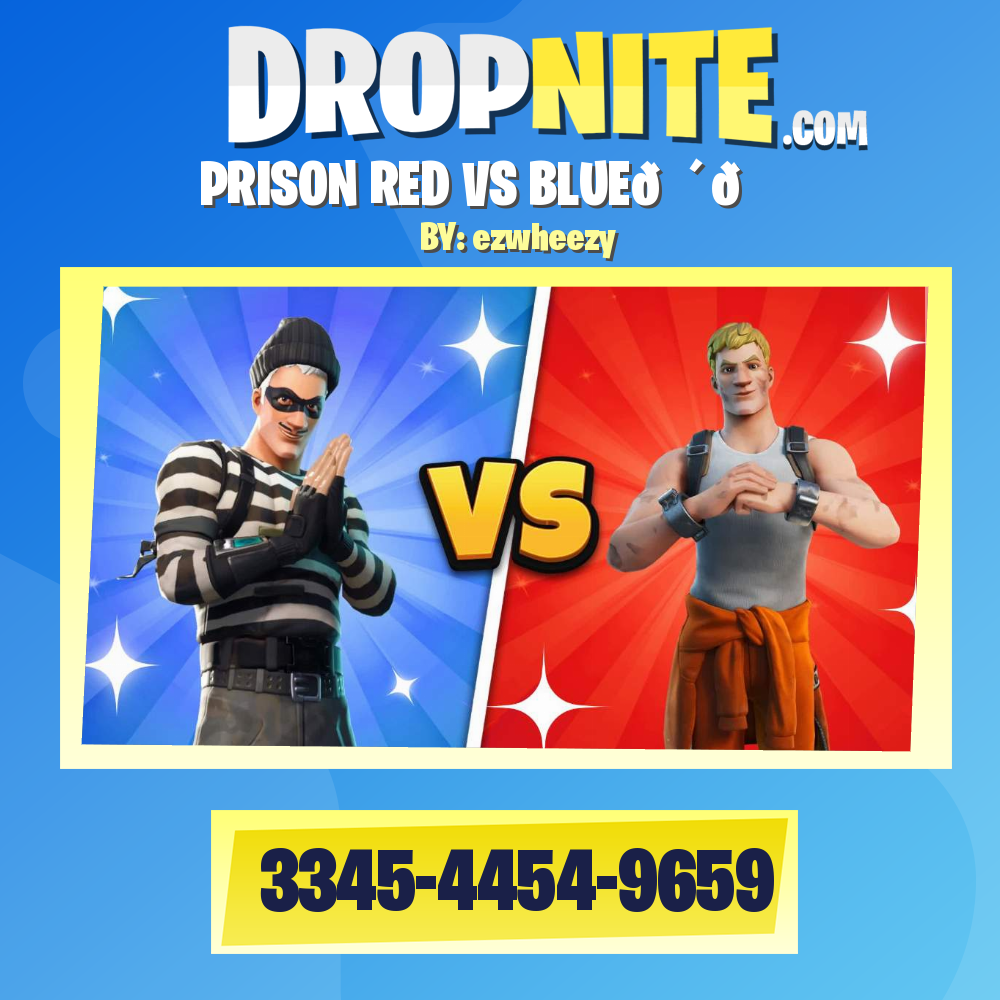 PRISON RED VS BLUE🔴🔵