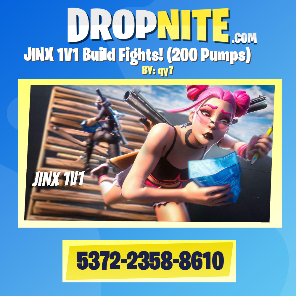 JINX 1V1 Build Fights! (200 Pumps)