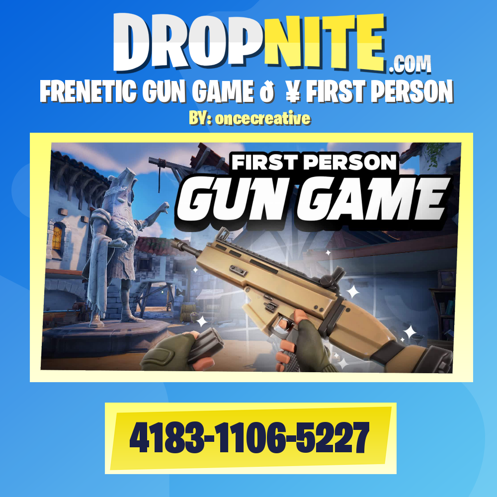 FRENETIC GUN GAME 💥 FIRST PERSON