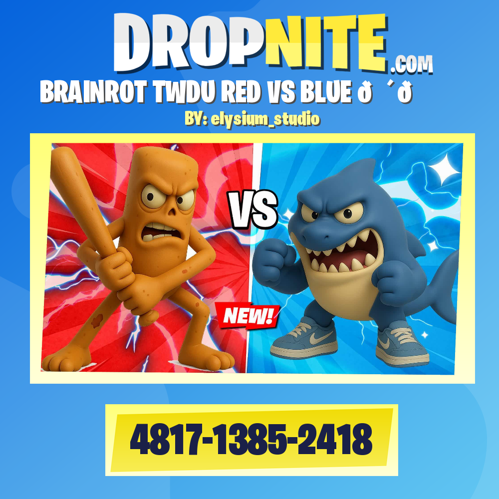 BRAINROT TWDU RED VS BLUE 🔴🔵