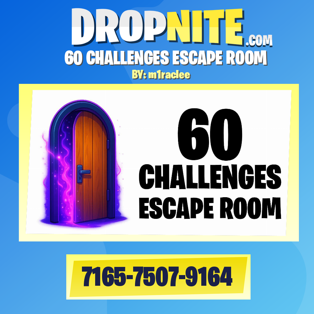 60 CHALLENGES ESCAPE ROOM