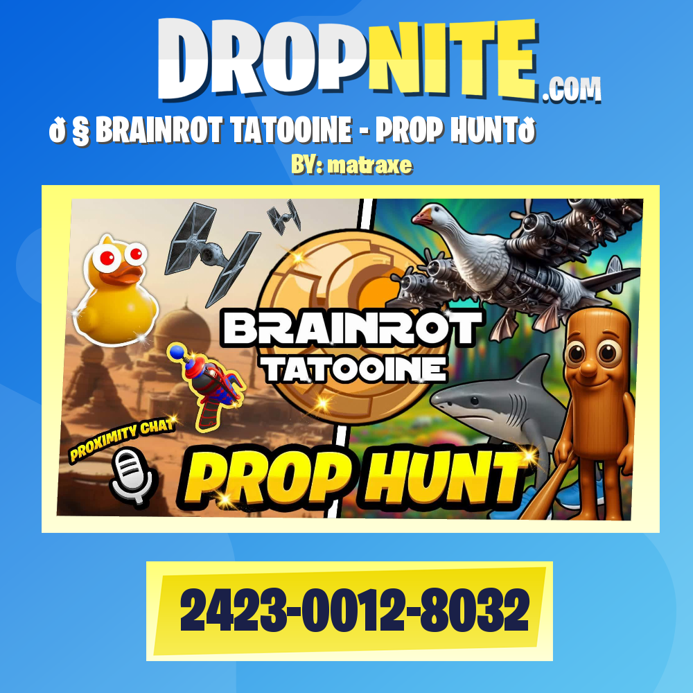 🧠BRAINROT TATOOINE - PROP HUNT🏜