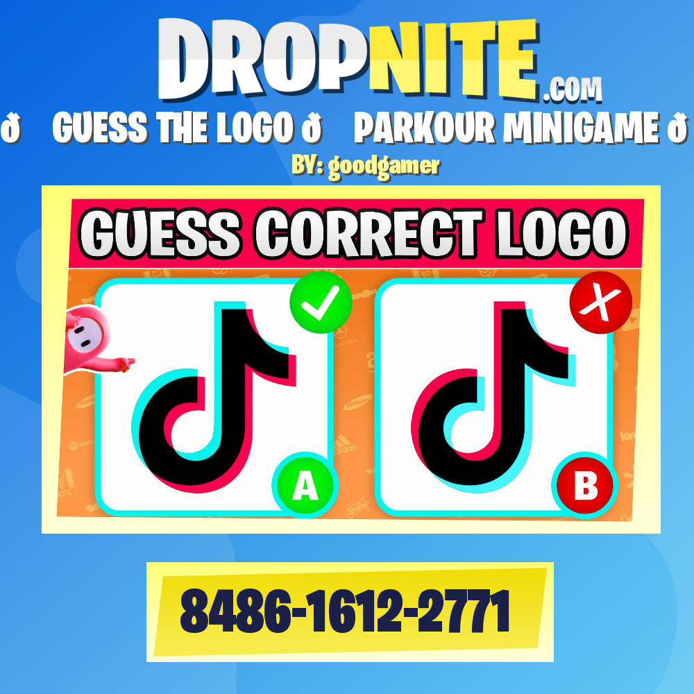 👑 GUESS THE LOGO 🔍 PARKOUR MINIGAME 🎮