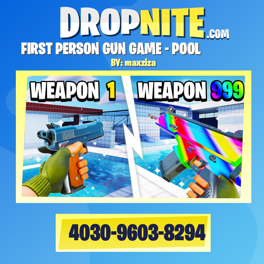 FIRST PERSON GUN GAME - POOL⭐️