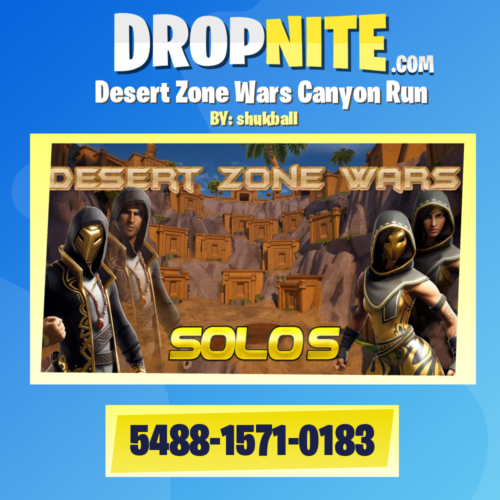 Desert Zone Wars Canyon Run