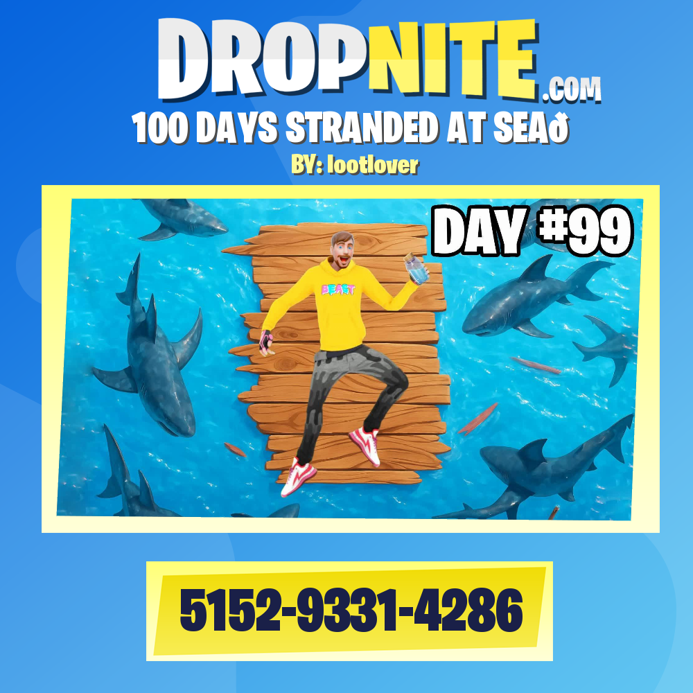 100 DAYS STRANDED AT SEA🦈