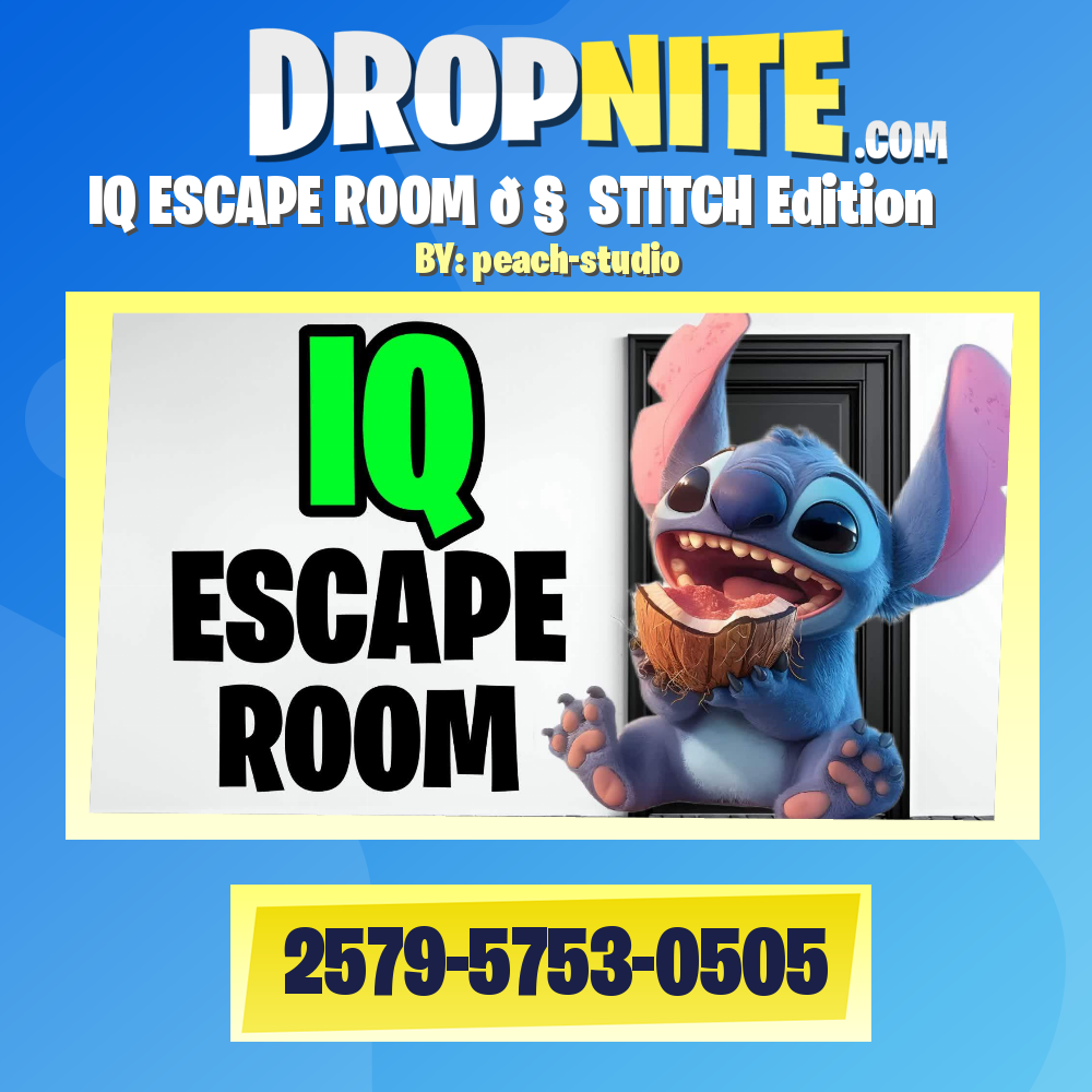 IQ ESCAPE ROOM 🧠 STITCH Edition
