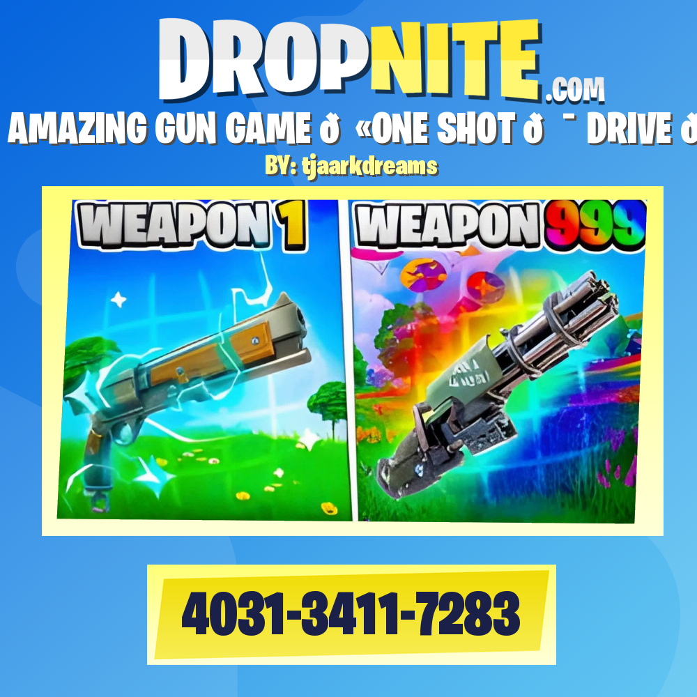 ✨AMAZING GUN GAME 🔫ONE SHOT 🎯 DRIVE 🚗