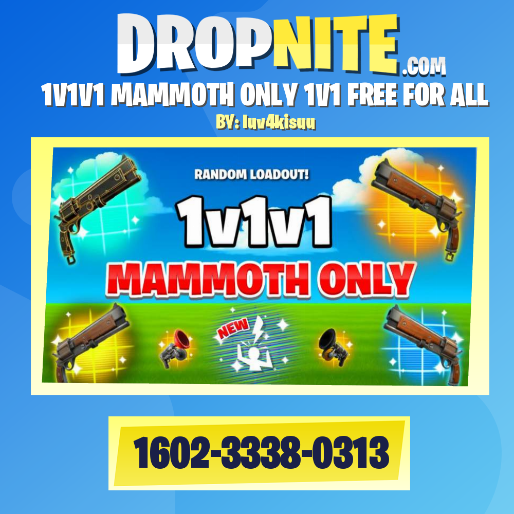 1V1V1 MAMMOTH ONLY 1V1 FREE FOR ALL