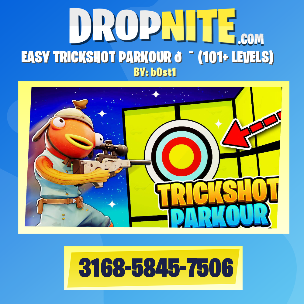 EASY TRICKSHOT PARKOUR 🎯 (101+ LEVELS)