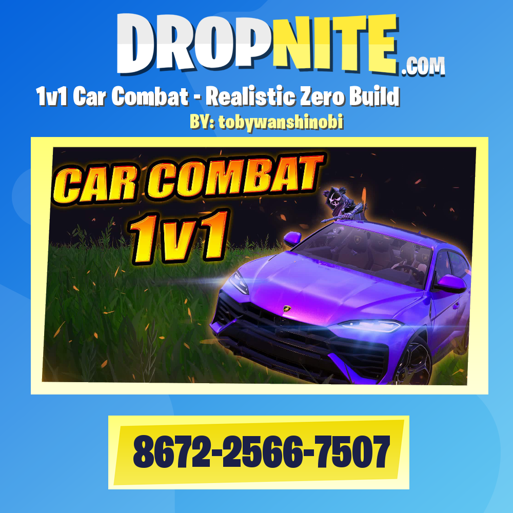 1v1 Car Combat - Realistic Zero Build