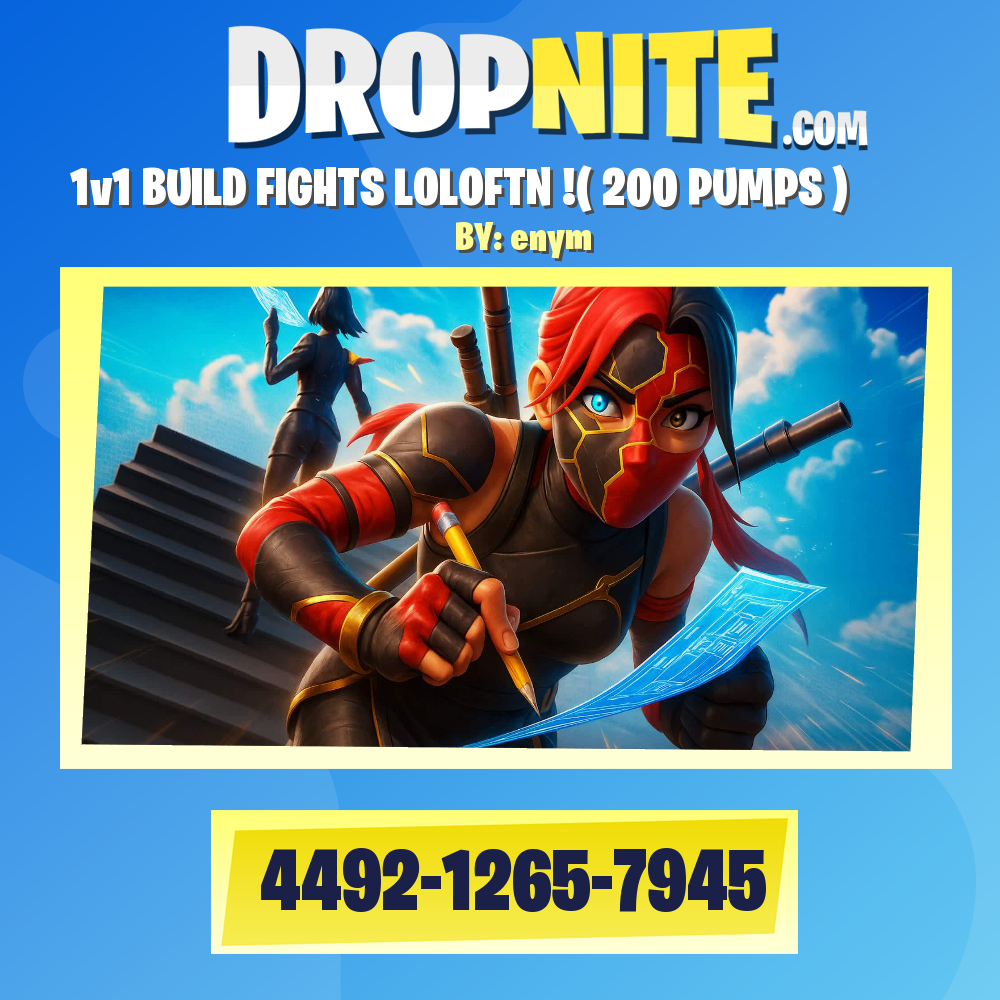 1v1 BUILD FIGHTS LOLOFTN !( 200 PUMPS )