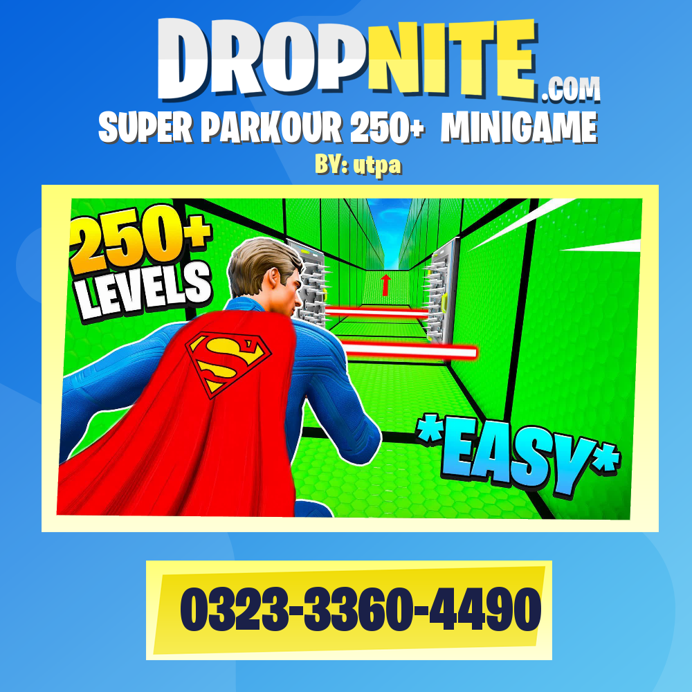 ⭐SUPER PARKOUR 250+⭐ MINIGAME