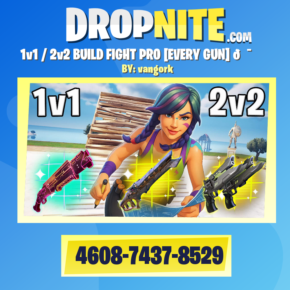 1v1 / 2v2 BUILD FIGHT PRO [EVERY GUN] 🎯