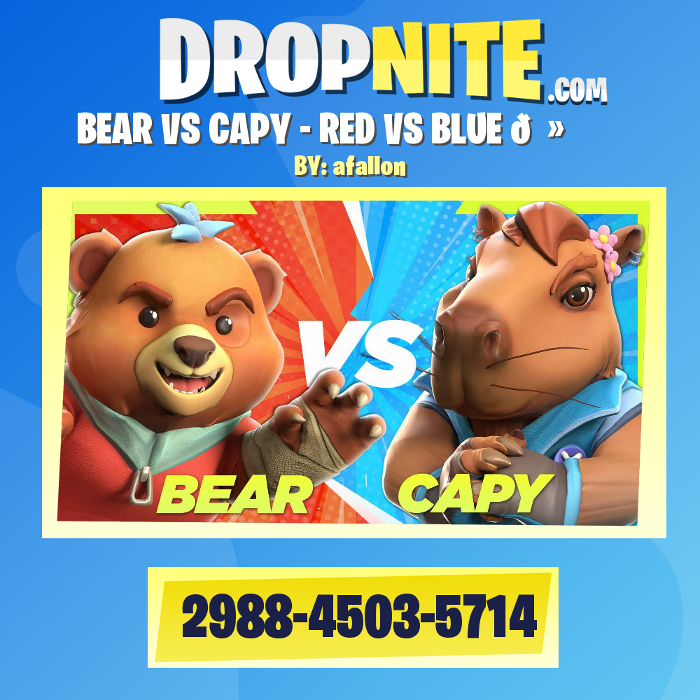 BEAR VS CAPY - RED VS BLUE 🐻