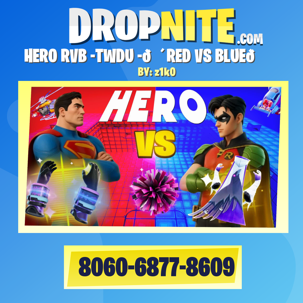 HERO RVB -TWDU -🔴RED VS BLUE🔵