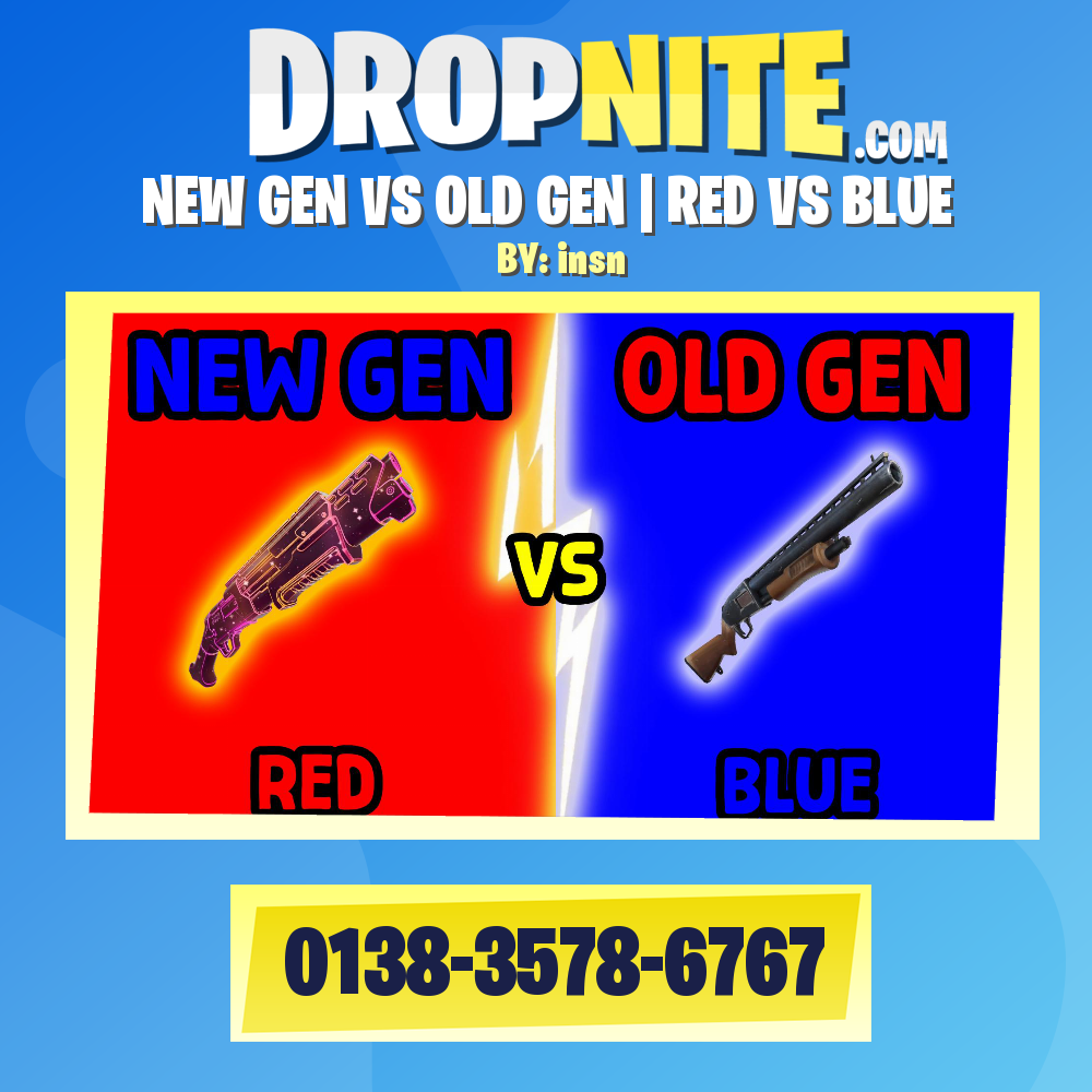 NEW GEN VS OLD GEN | RED VS BLUE