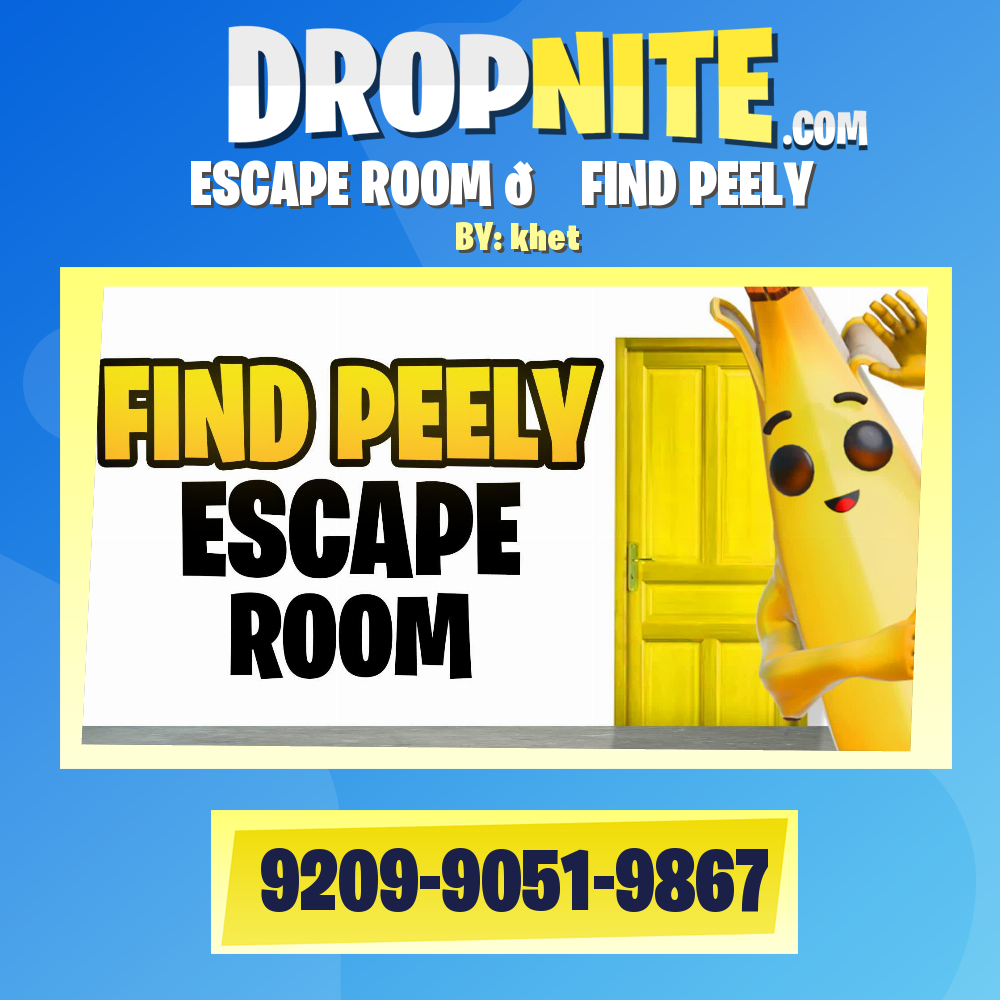 ESCAPE ROOM 🍌 FIND PEELY