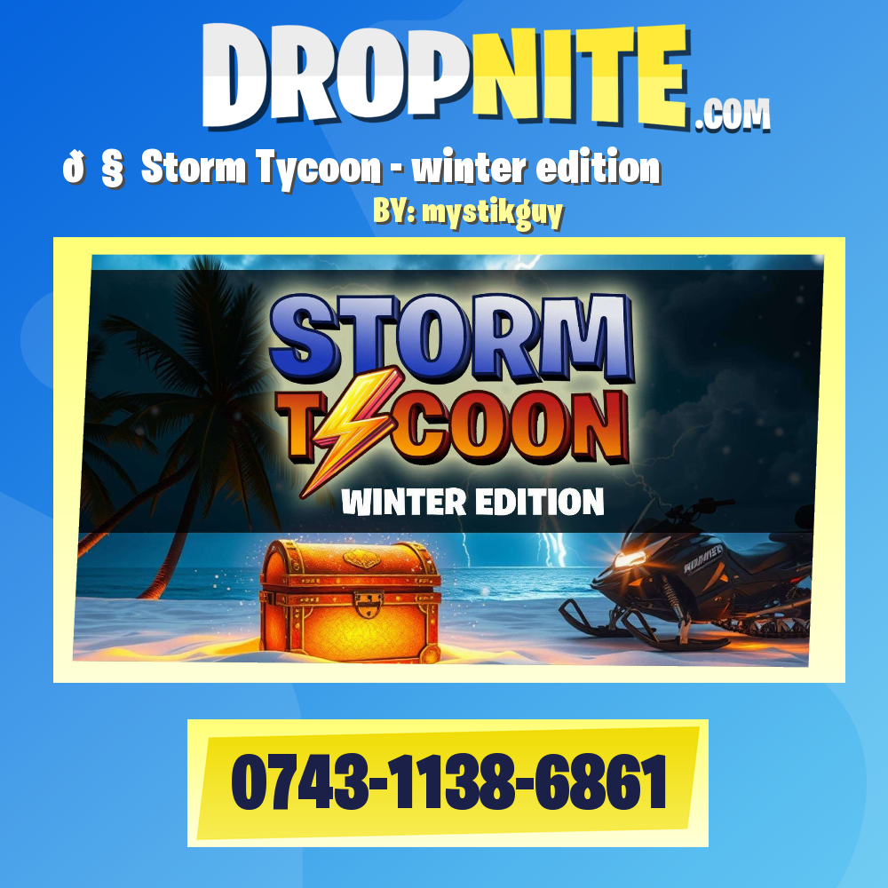 🌧️ Storm Tycoon - winter edition