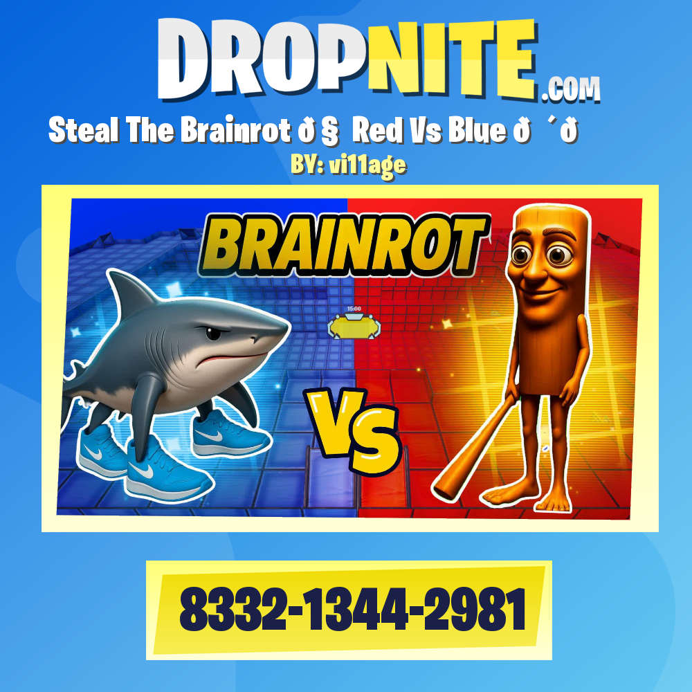 Steal The Brainrot 🧠 Red Vs Blue 🔴🔵