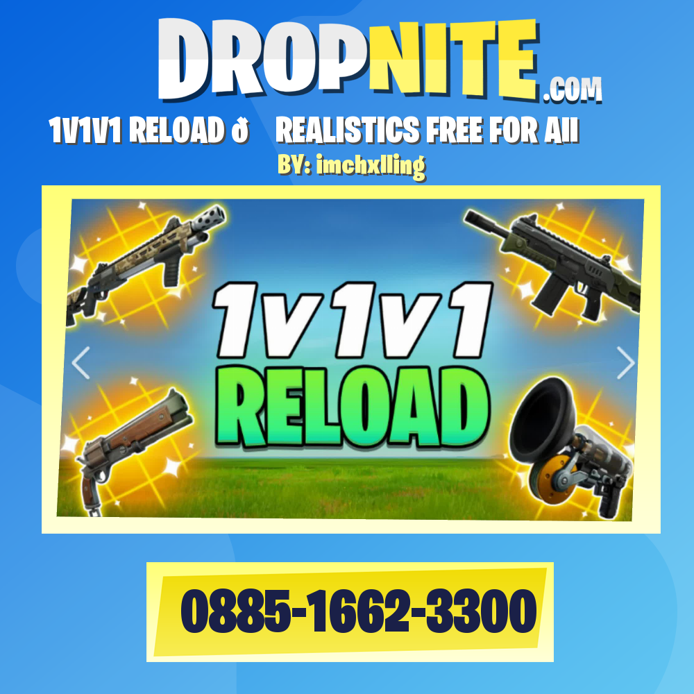 1V1V1 RELOAD 🏆 REALISTICS FREE FOR All