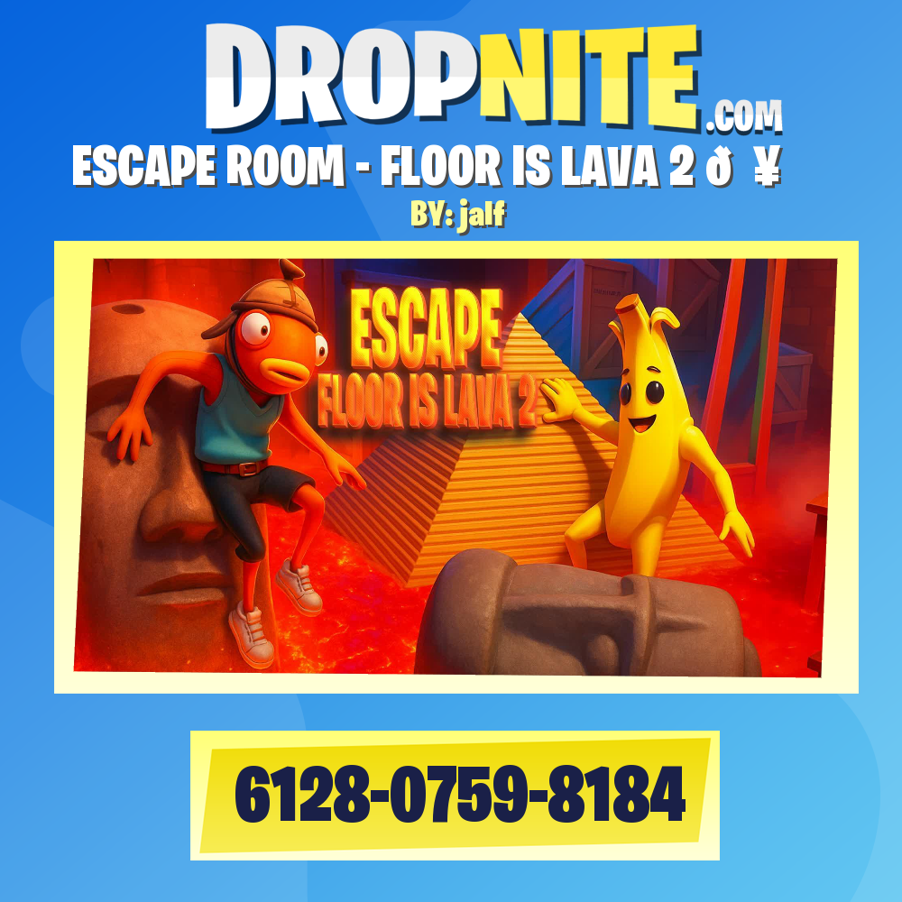 ESCAPE ROOM - FLOOR IS LAVA 2 🔥