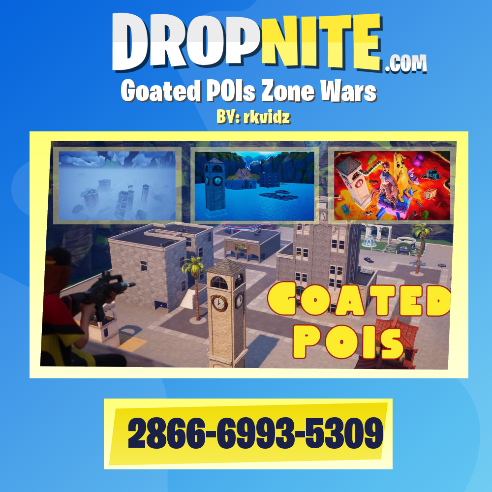 Goated POIs Zone Wars
