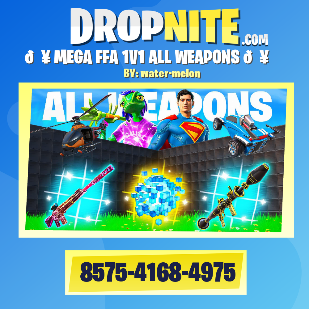 💥 MEGA FFA 1V1 ALL WEAPONS 💥