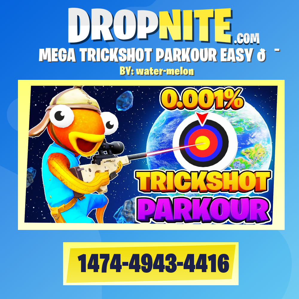 MEGA TRICKSHOT PARKOUR EASY 🎯
