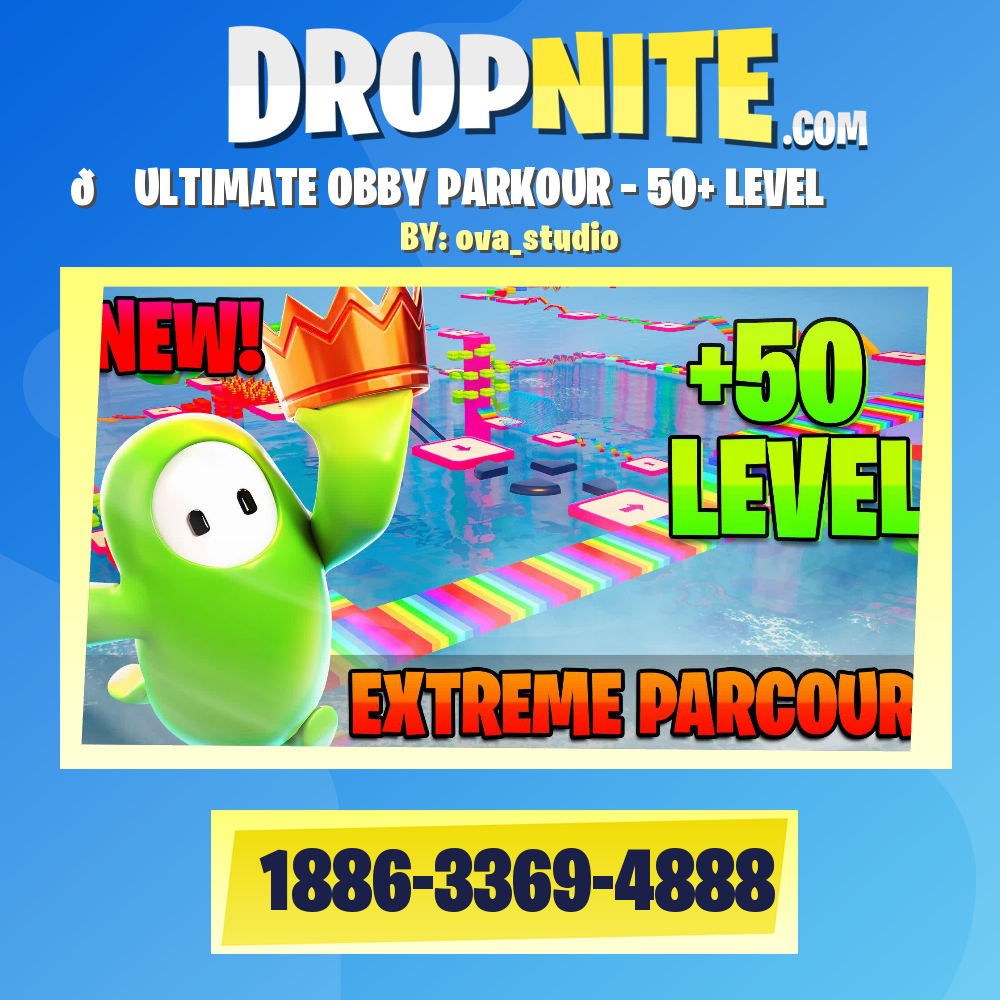 🌈 ULTIMATE OBBY PARKOUR – 50+ LEVEL