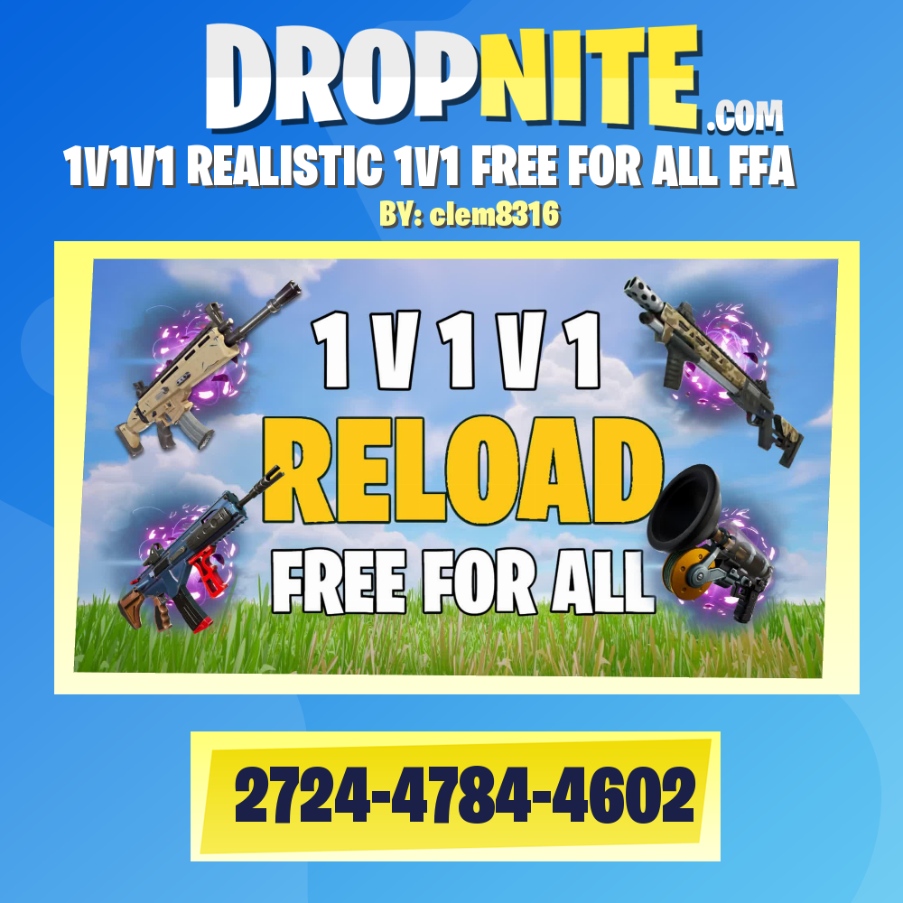 1V1V1 REALISTIC 1V1 FREE FOR ALL FFA