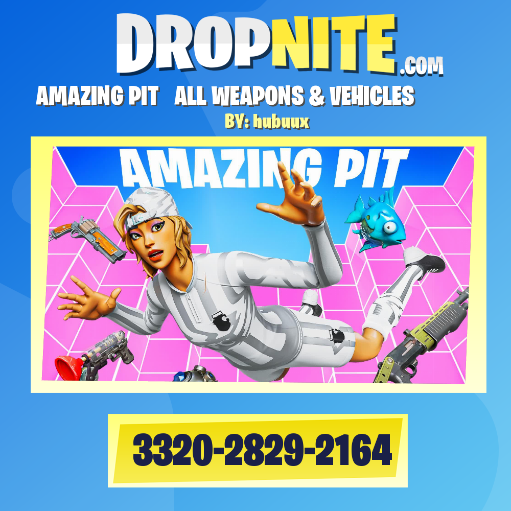 AMAZING PIT ⭐ ALL WEAPONS & VEHICLES