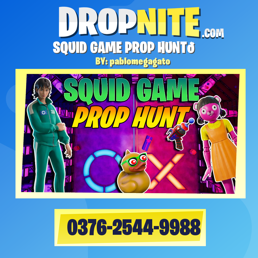 SQUID GAME PROP HUNT🦑