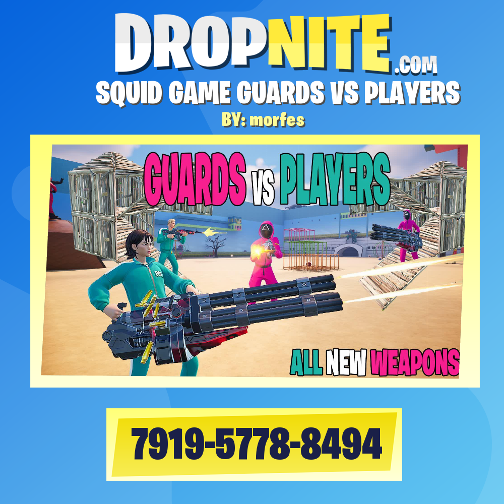 SQUID GAME GUARDS VS PLAYERS